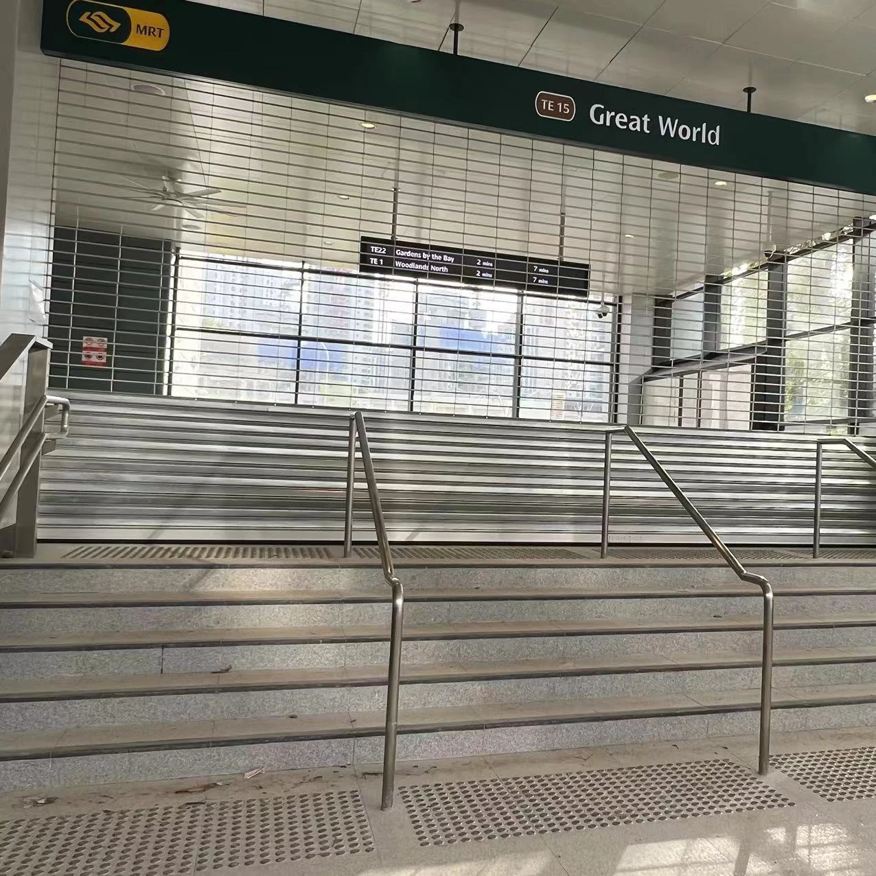 granite G603 silver pearl black basalt project in singapore MRT