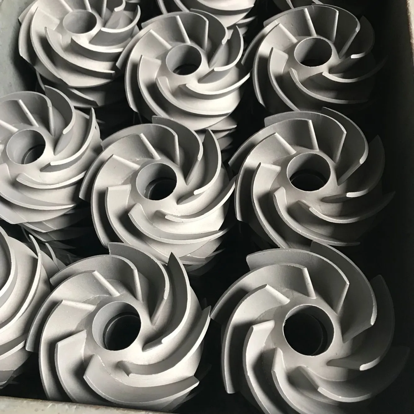 Customize impeller Investment Casting impeller, SS316 pump impeller parts, CNC Machining SS410 water centrifugal pump impellers