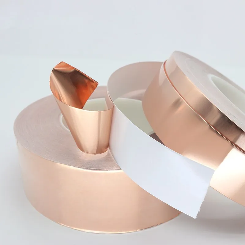conductive EMI  Transformer Winding Copper Foil Tape/U05 copper foil tape for EMI shielding/Copper foil tape
