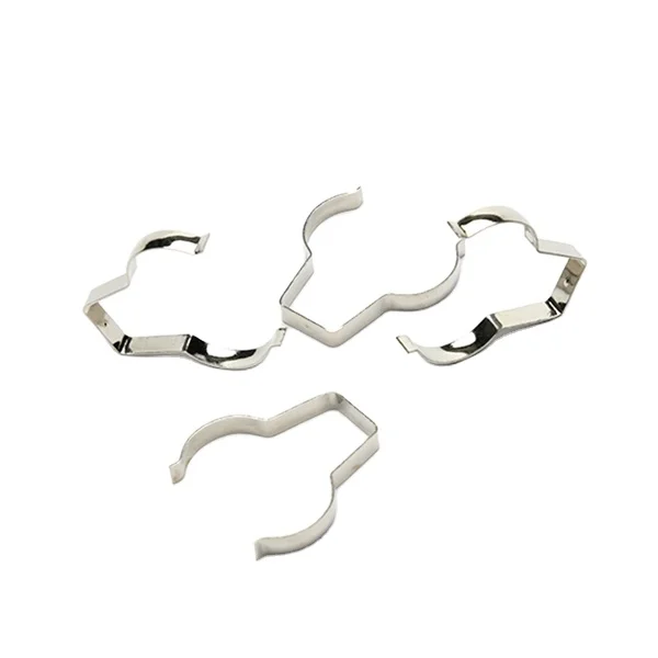 OEM Small Metal Stamping AAA Battery Clip Stainless Steel Clips