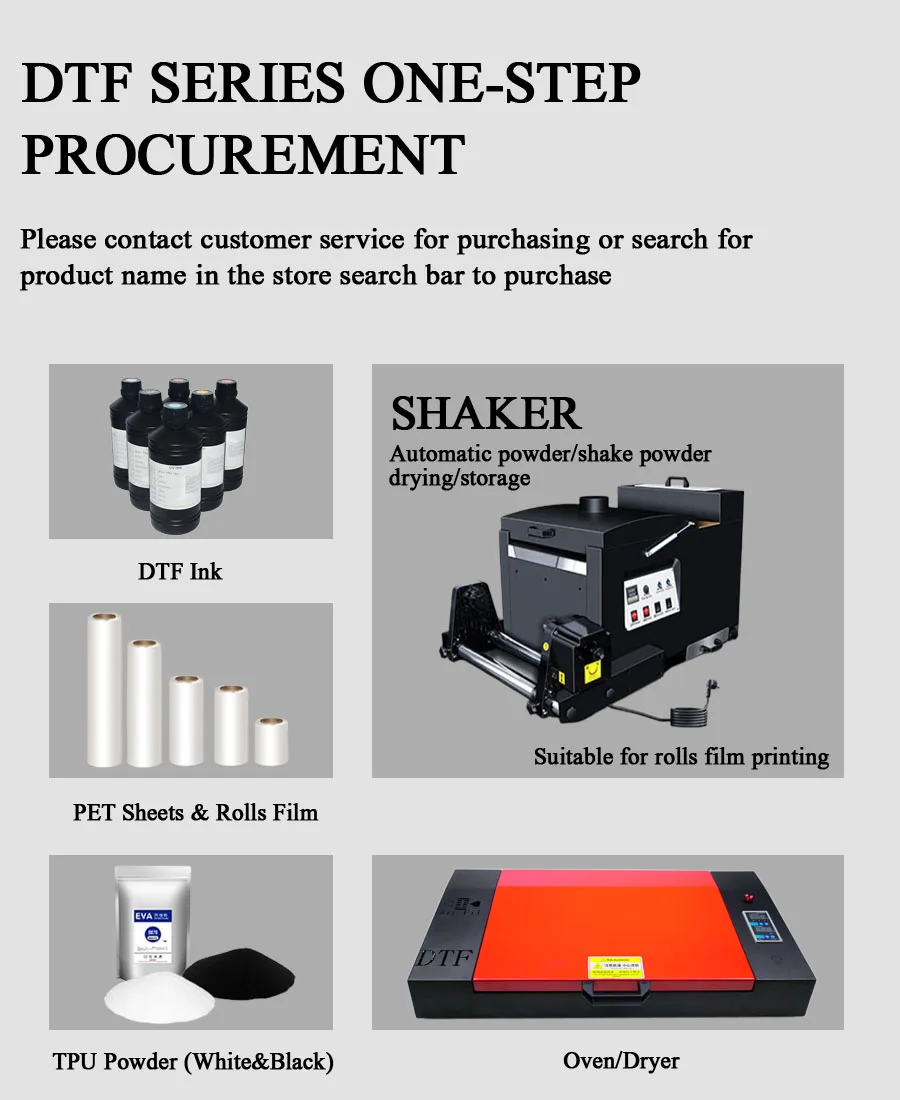 Soan Hot Sales with 12 INCHES DTF Printer 30CM R1390 L1800 Dtf Printer Printing Machine T-shirt Printing Machine A3 Dtf Printer