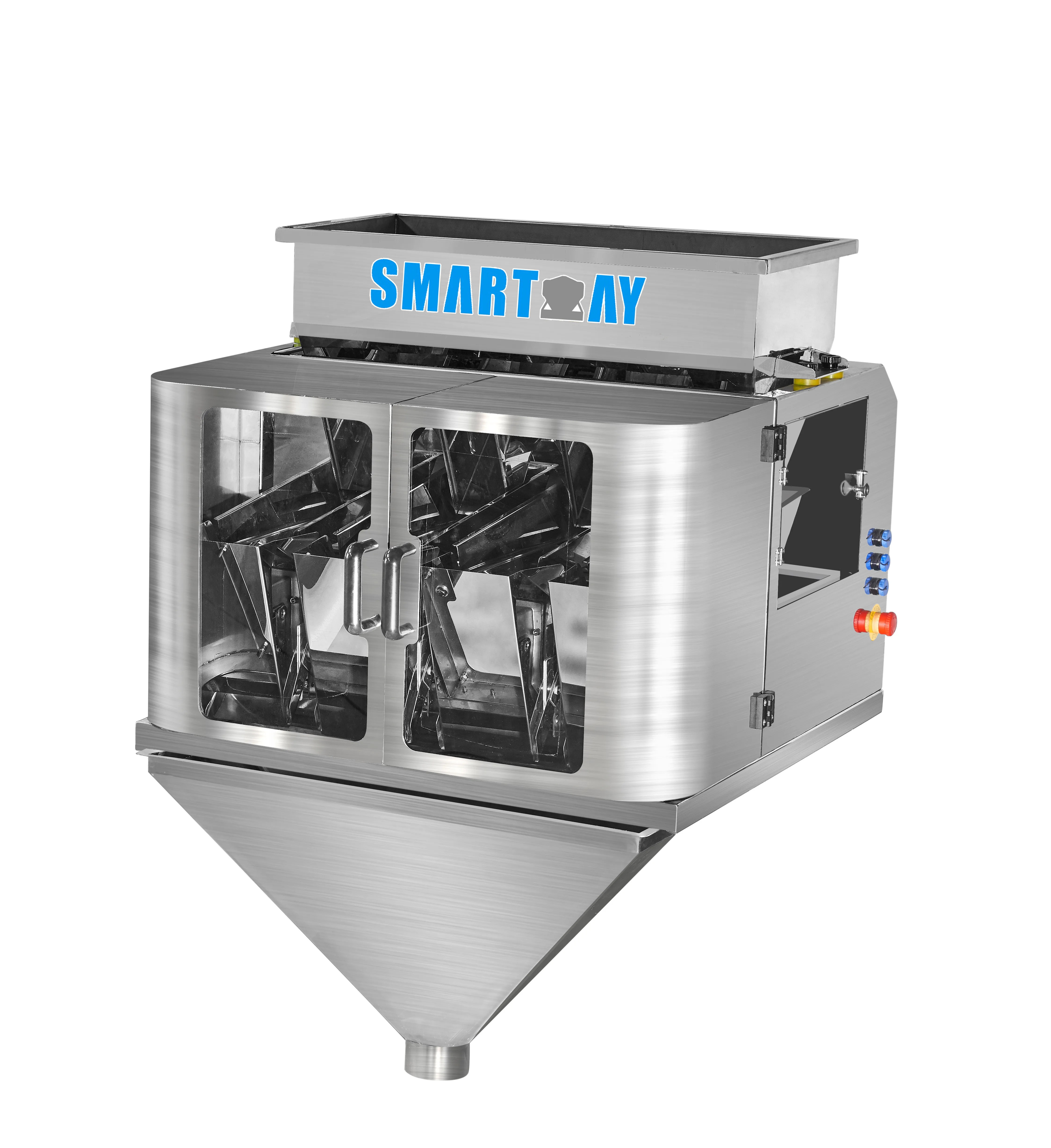 Automatic Pasta Macaroni 4 Head Linear Weigher with Multi Head Linear Weigher Weighing Machine Food & Beverage Factory Plastic