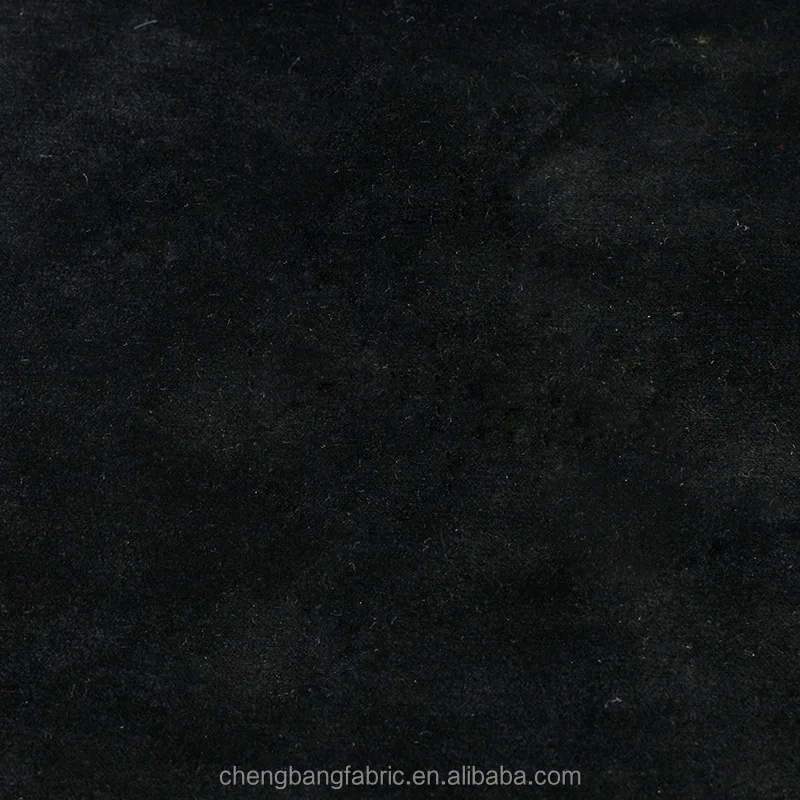 Chengbang Fabric Heavy Weight 480g Polyester Spandex Double Side Fur Velbour Curtain Fabric Sofa Cloth