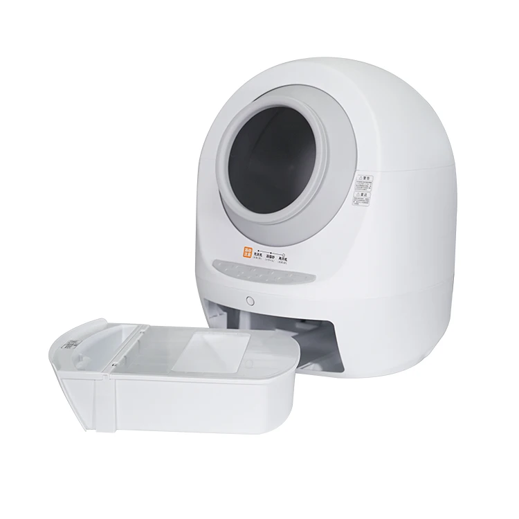 Wholesale portable Intelligent Self-Cleaning Smart Automatic Self Cleaning Cat Litter Box with mobile App