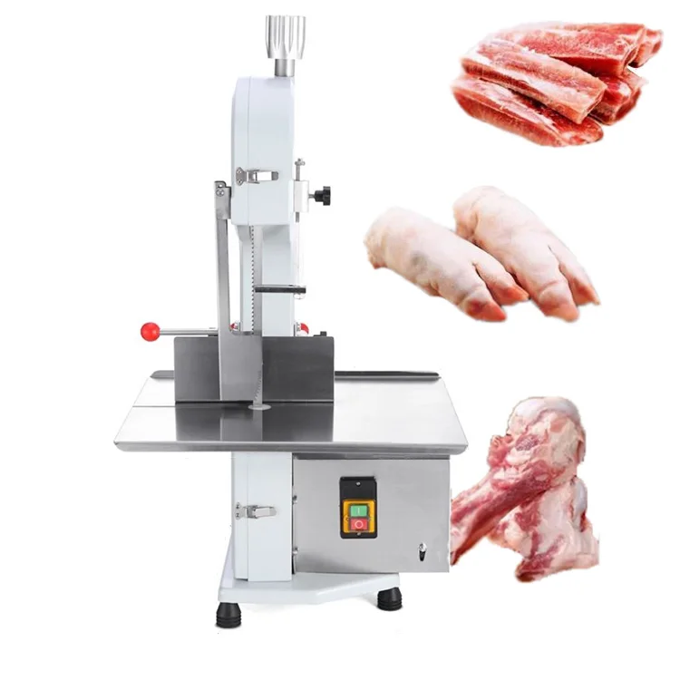 Commercial Chicken Beef Cow Frozen Bone Band Saw Cutting Machine Electric Meat Bone Saw Cutter Cutting Machine
