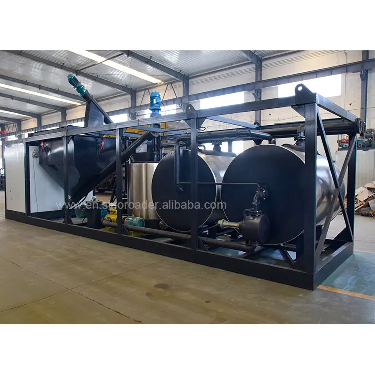 Rubber Bitumen Plant Natural Rubber Processing Plant for sale