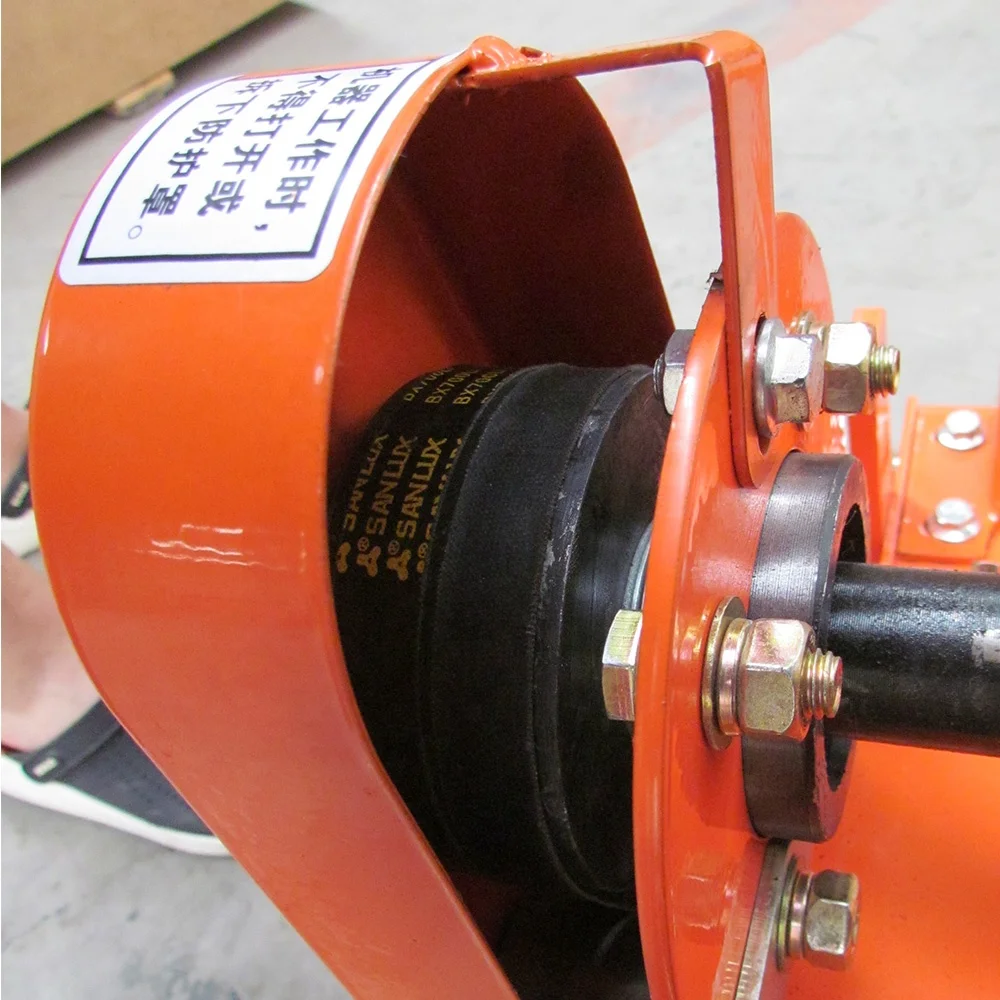 Sinolink commercial walk behind brush flail mulcher mower with electric start