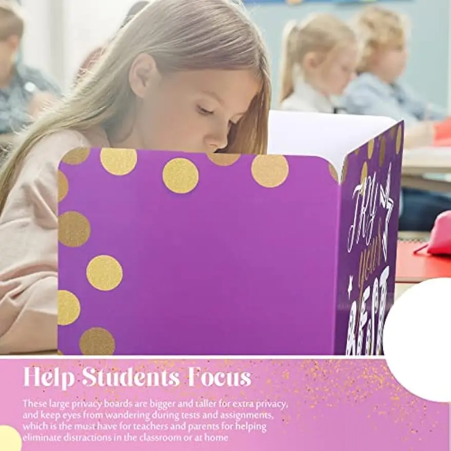 Wholesale Test Dividers Desk Privacy Panel Board School Study Carrel Reduces Distractions for Student Tests