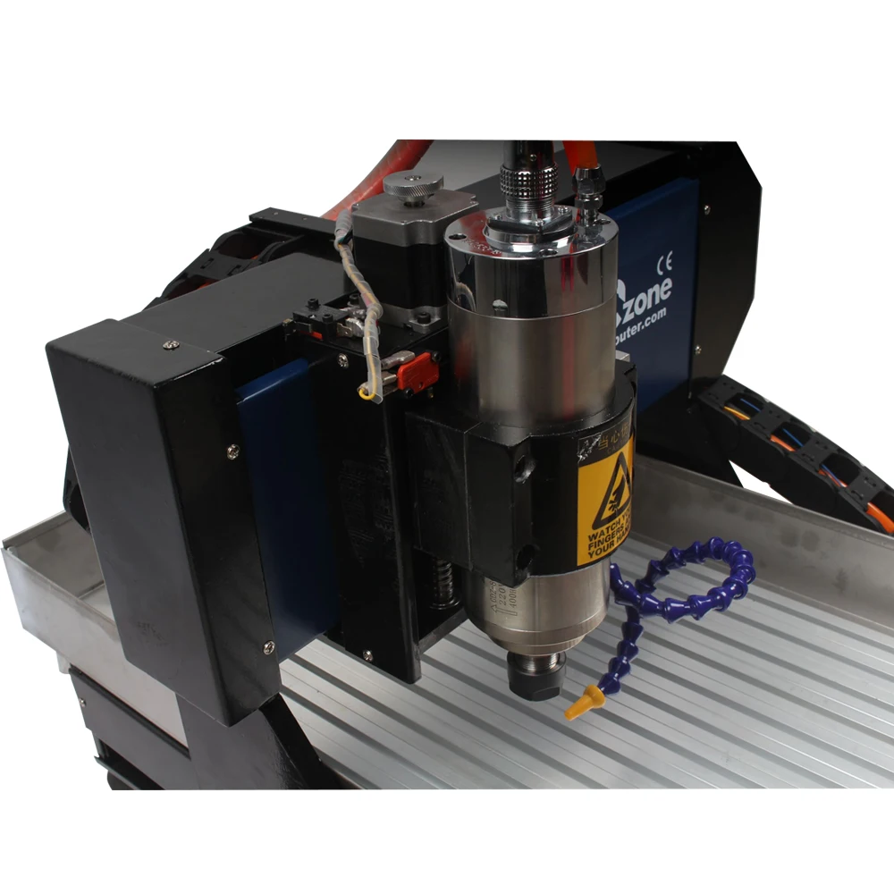 Steel body 4axis 2200W 3040 water cooling spindle Mini desktop  engraving cnc router machine for steel copper aluminum stone