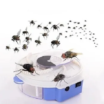 Hot Selling Electric Fly Trap Catcher USB Powered Pest Catcher Fly Trap Device with Trapping Food Automatic