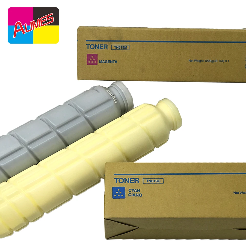 Japan TN619 TN-619 Toner Cartridge For Konica Minolta Bizhub C1060 C1070 1060L 1070L 2060S 2070 3060 3070L 1085 3085