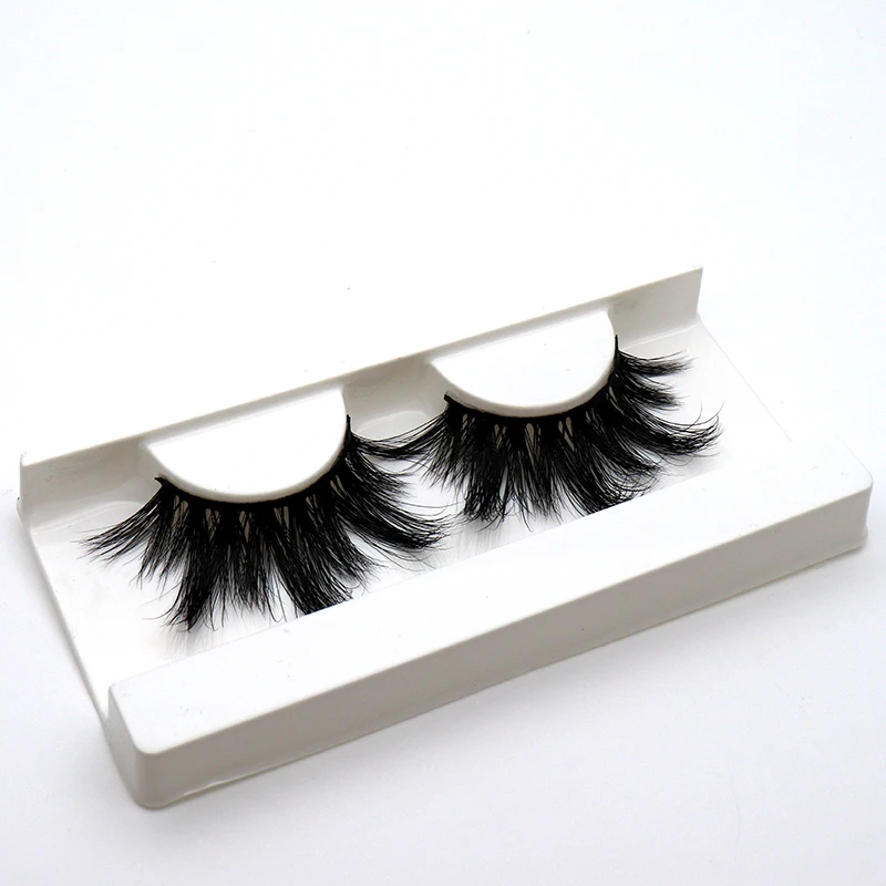 Lon21 wholesale private label 5d mink lashes 25mm long hair 100% siberian mink fur eyelashes with own brand