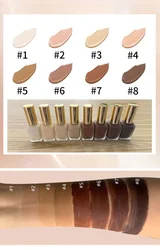 Best Brand Oil Free Long Wear Cosmetic Luxury Foundation Private Label Foundation Makeup For Dark Skin