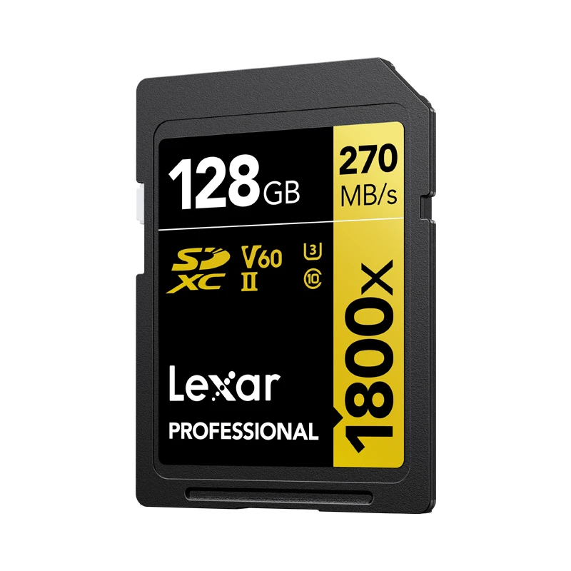 Original Lexar 1800X Memory mini SD memory Card lexar 64GB 128GB 256GB SD Card Up to 270MB/s C10 U3 U1 TF card for Mobile Phone