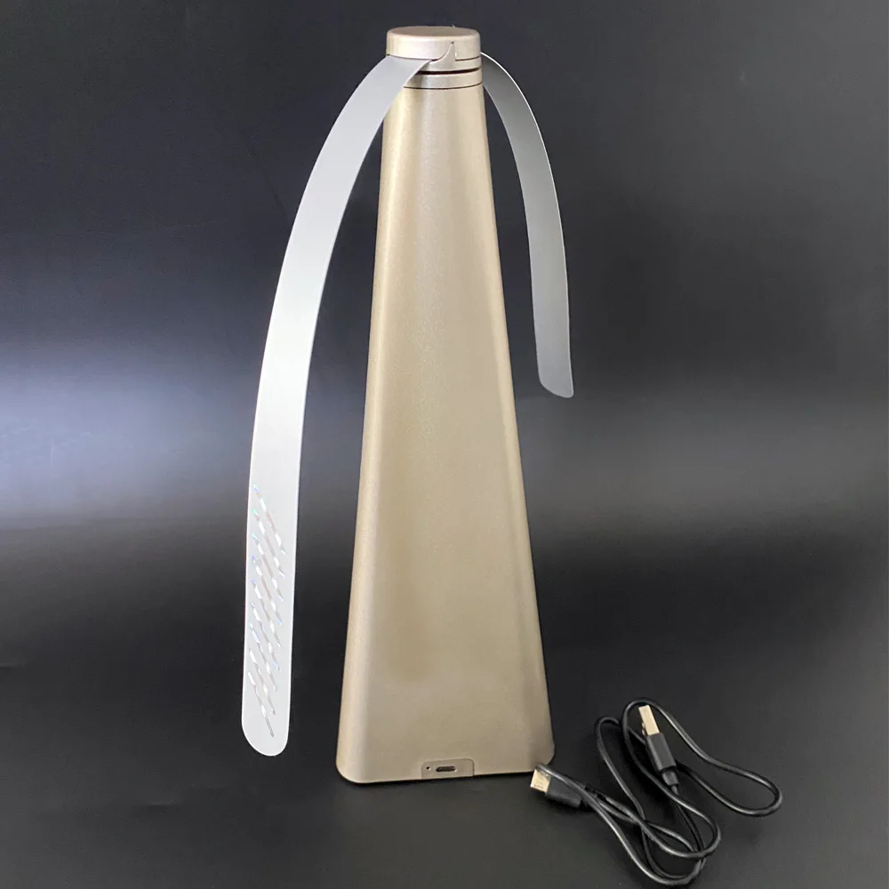 Отпугиватель насекомых без химикатов, вентилятор для внутреннего дворика, комнатного и уличного использования, безопаснее, чем мушки и ловушки, USB-Штепсель или батарея аа