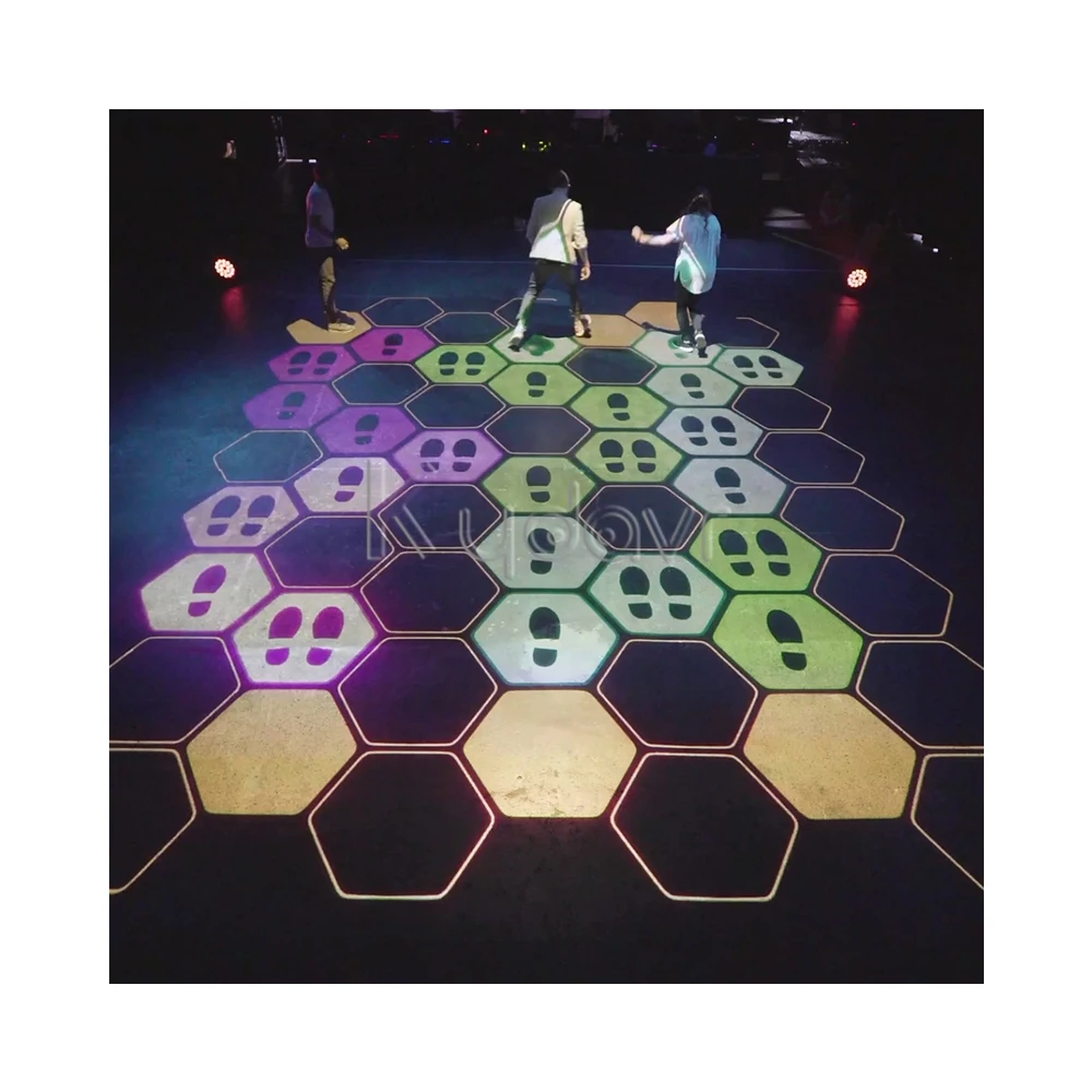 Amusement park ar interactive floor all-in-one move ground system projector kids activate game interactive sport games on floor