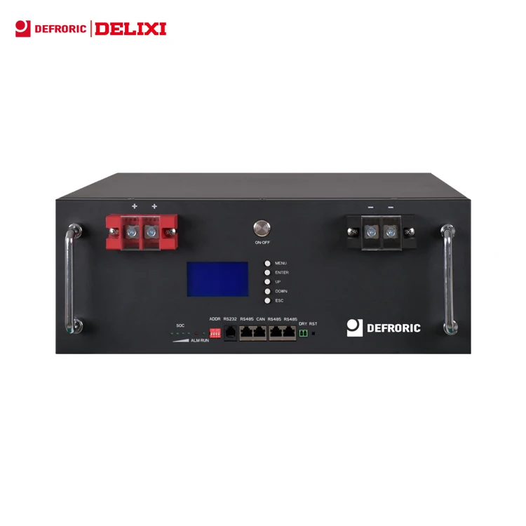 0.2C 0.5C Charging and Discharging 51.2V Lifepo4 Battery Pack 100A Lithium Ion Batteries 5Kwh