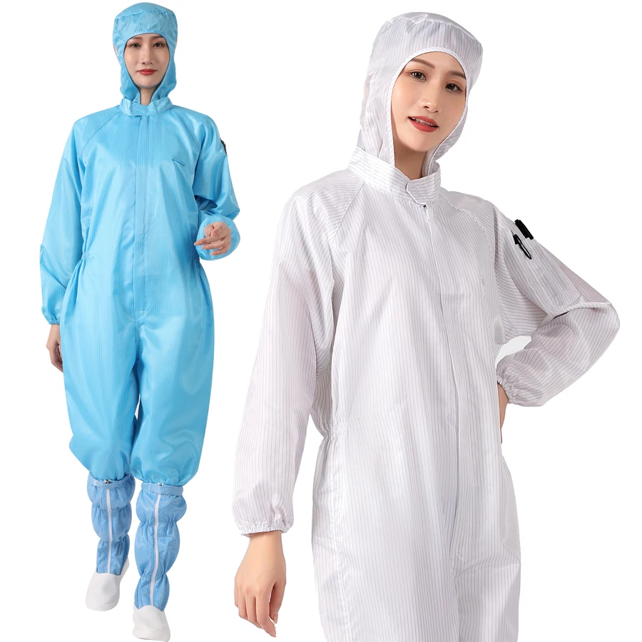 High quality washable ESD working smock Anti-Static garments anti-static clothing
