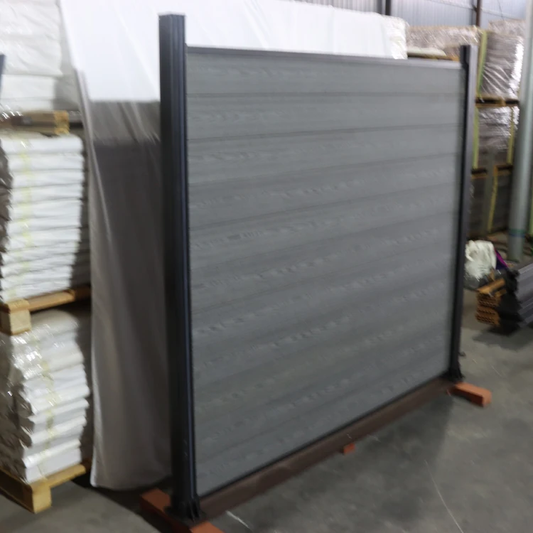 SONSILL UTO waterproof moisture proof garden fence wpc wood wpc fence wooden wpc fence boards