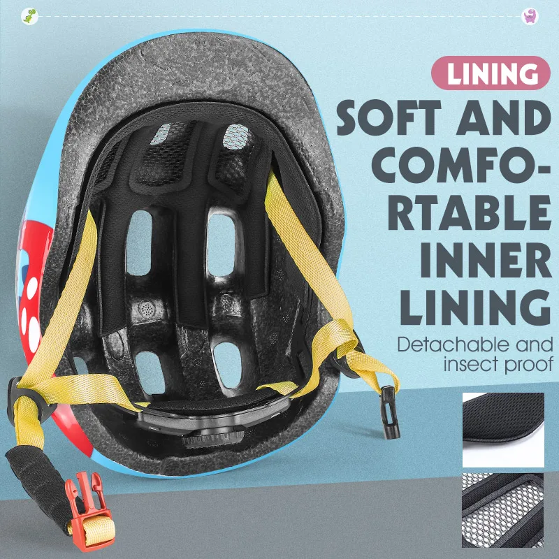 Велосипедный шлем WEST BIKING многоцветный дышащий Удобный ультралегкий прочный Регулируемый Встроенный складной для детей