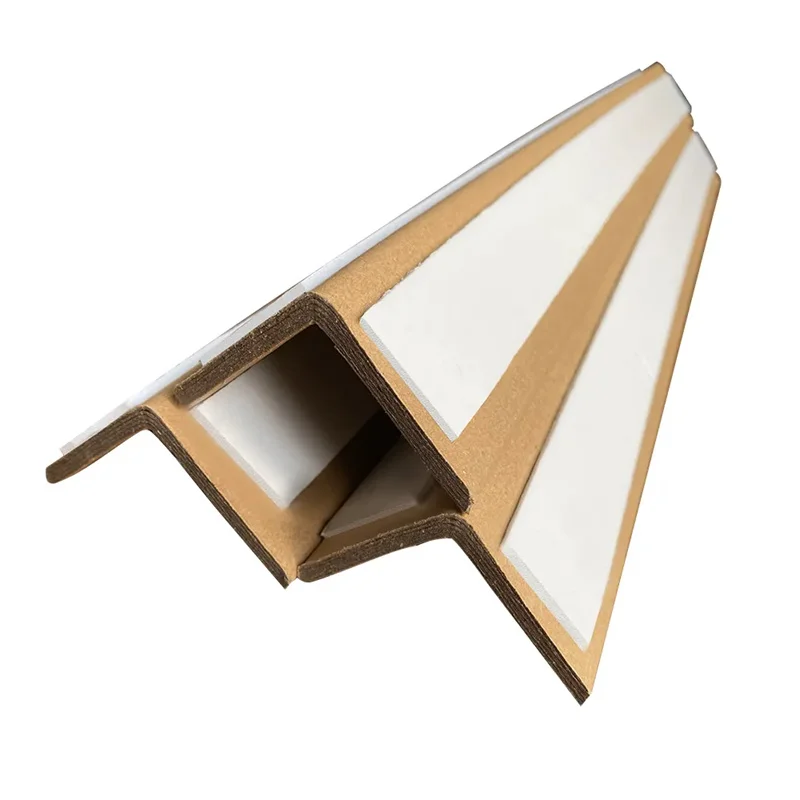 Wholesale double-sided adhesive corner guard thicker Kraft Cardboard Corner Protectors