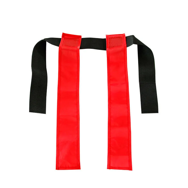 Early education puzzle teaching outdoor sports running chasing tear off ribbon belts flag football belt set