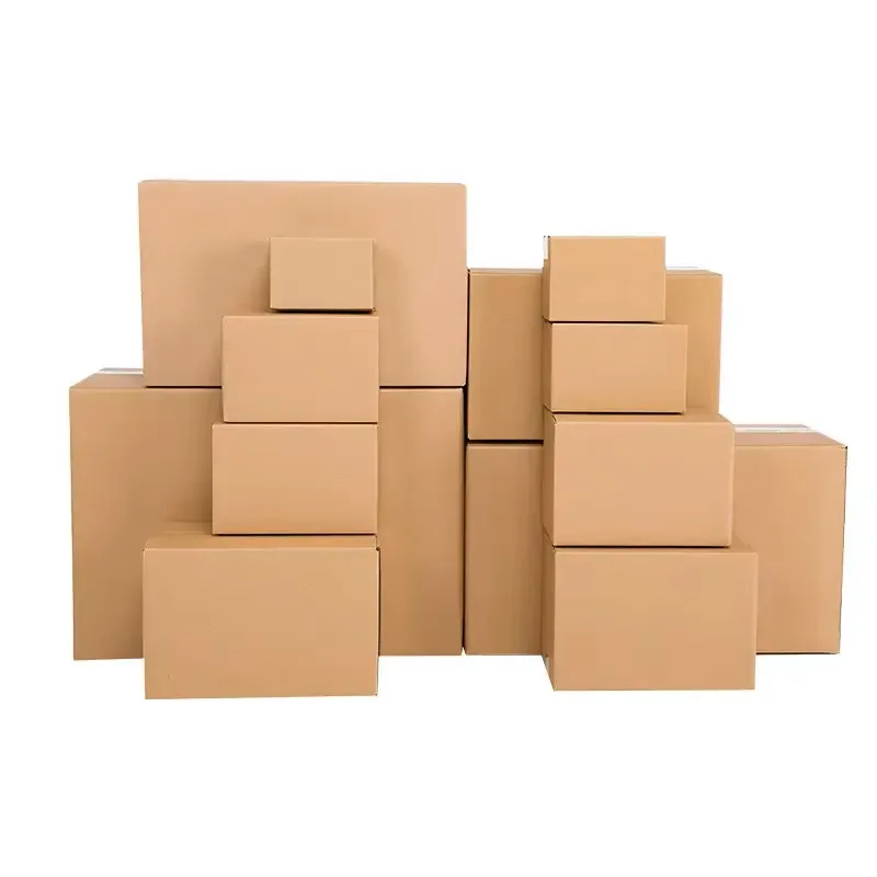 Yuexin Ply 3 5 7 Layer Corrugated Box Moving Stacking Drawer Lid and Base Custom Cardboard Shipping Mailer Packing Paper Carton
