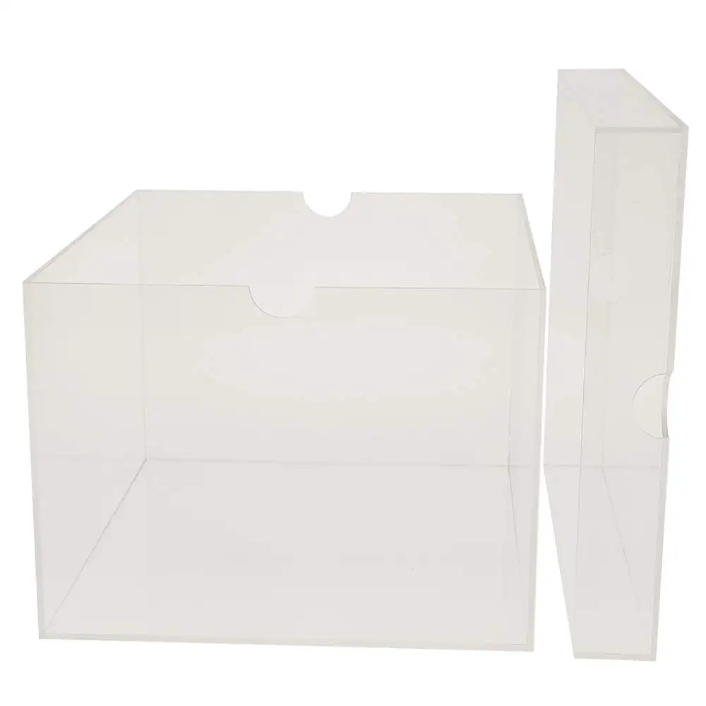 Custom acrylic transparent shoes box with lid acrylic box for shoes