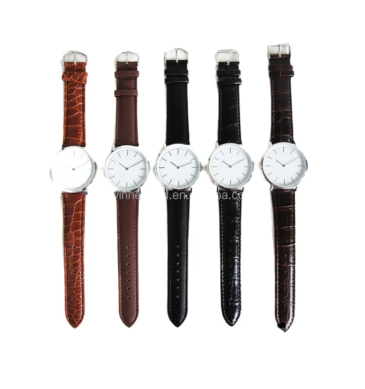 Top Brand Luxury Leather Cheap Wholesale Custom Automatic For Geneva Watches