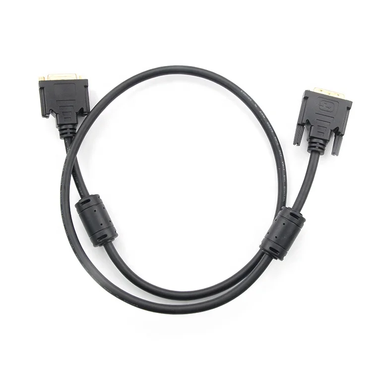 Dvi Cable 24+5 Computer Multimedia 1080p/144hz Dvi-i24+5 Digital&analog Signals 2k60hz Charging Pile Line