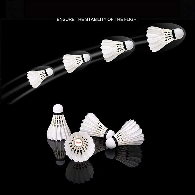 Great durability high quality stable fly cheap goose badminton shuttlecock malaysia