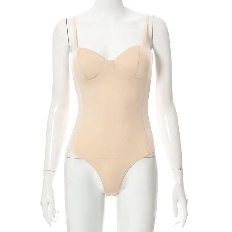 YD442 Designer 2022 bodysuit cami jumpsuit wholesale cutout summer white womens bodysuits