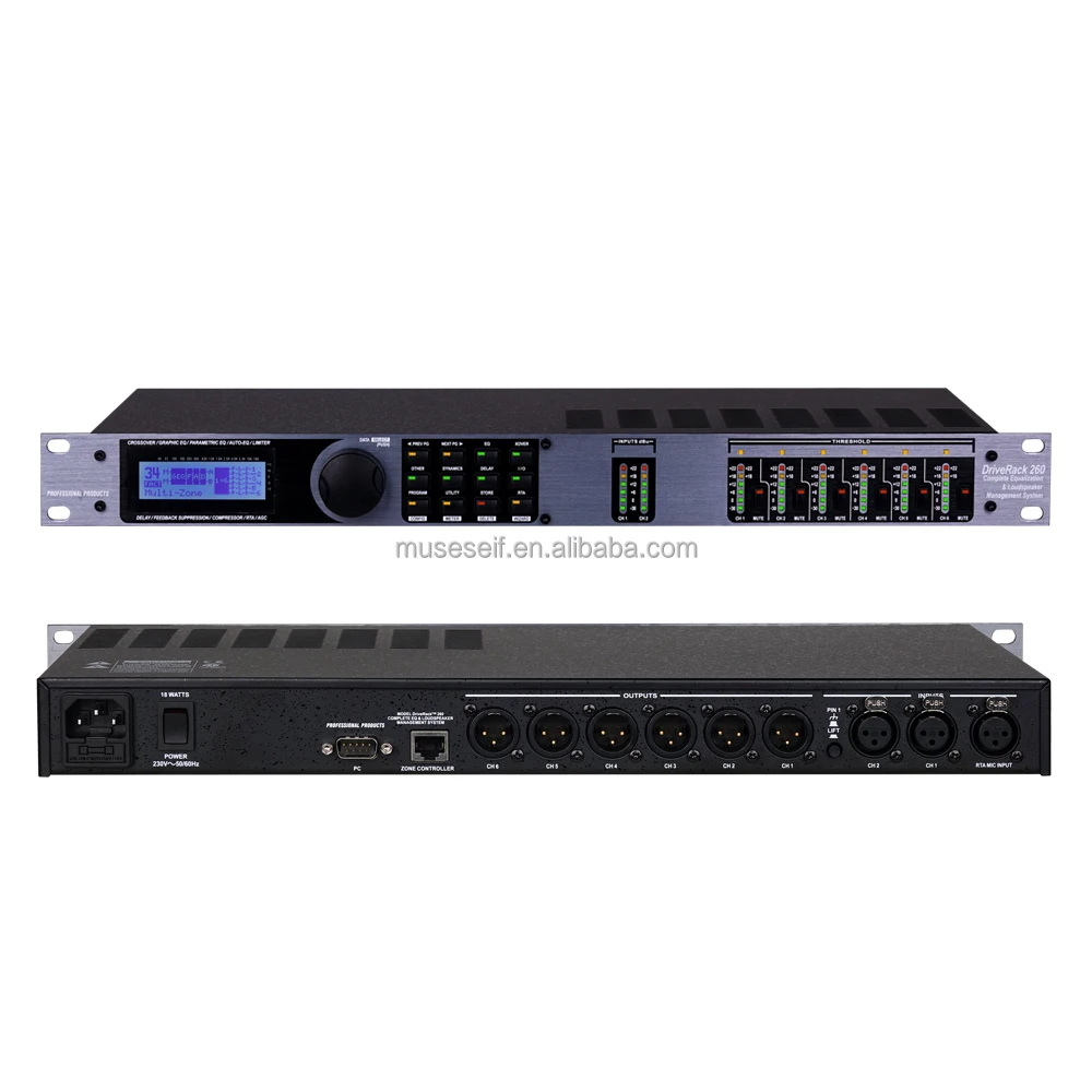 Аудио процессор Driverack 260 цифровой аудио динамик управления