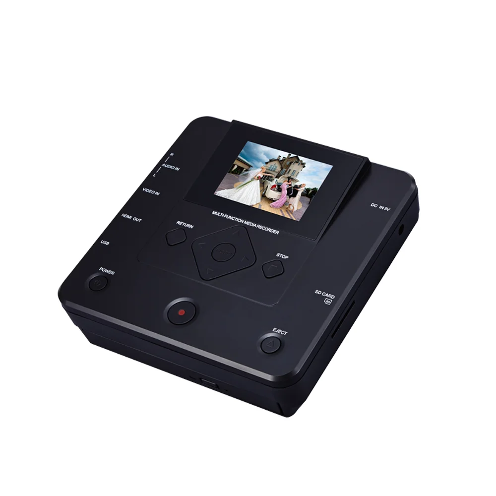 2.8 inch Factory Direct Price High Quality Multi-function Home DVD Player Media Recorder Vhs recorder