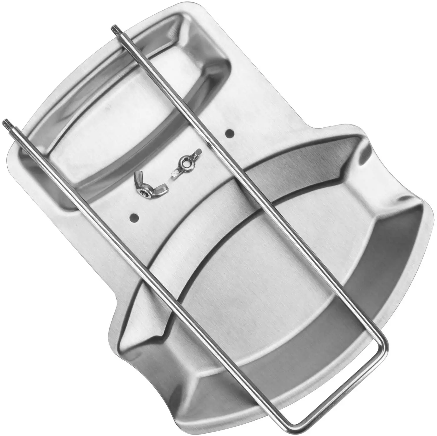 Kitchen Tool Spoon Rest and Pot Lid Holder High Quality Stainless Steel Pan Pot Cover Lid Rack Shelf Stand Holder Spoon Holder