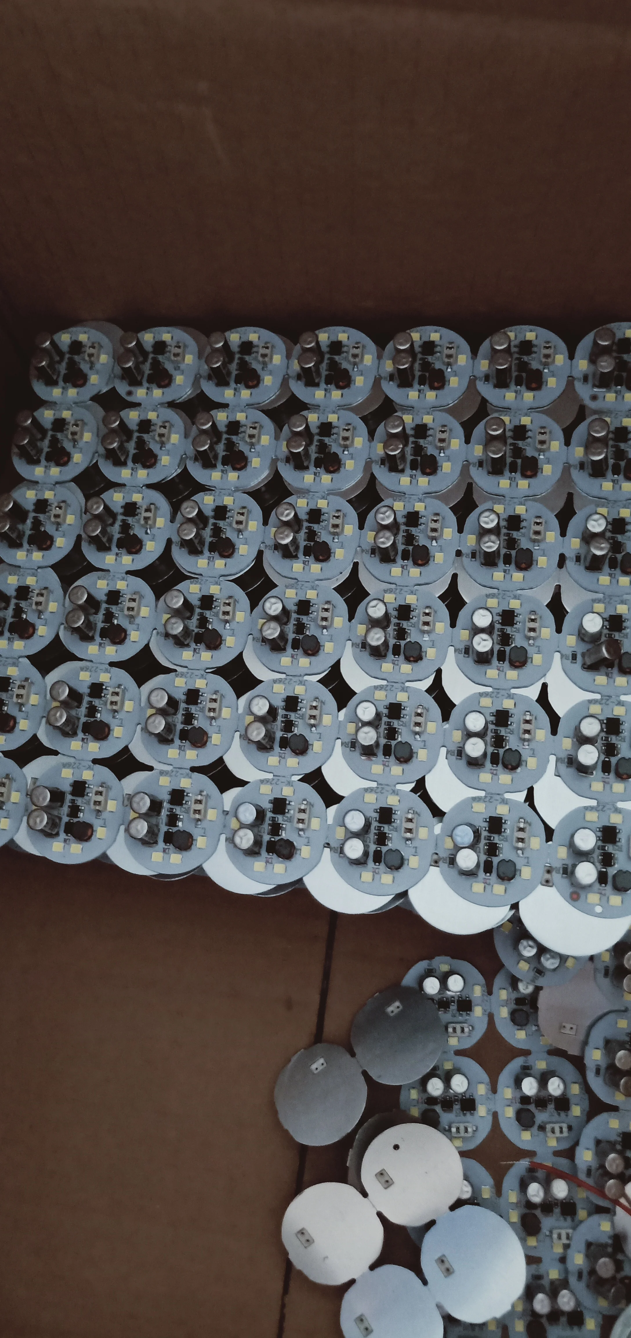 A60 LED bulb B22 E27 row material for SKD 9W