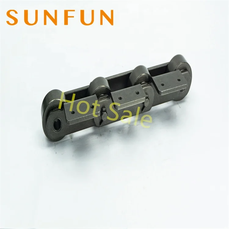 Overhead Load Machine Chain Paint Line Conveyor Chain For Latex & Nitrile Rubber Car Painting Line
