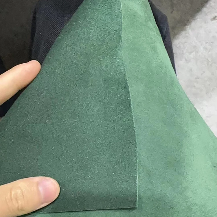 Fascinating Price Suede Nubuck Cowhide suede Water Based Faux Leather Fabric