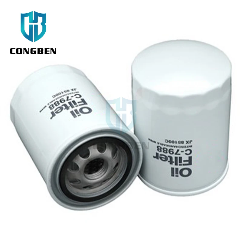 Factory Price Auto Engine Parts Full Flow Spin-On Oil Filter Element JX0810Y JX85100C filtro aceite C-7988