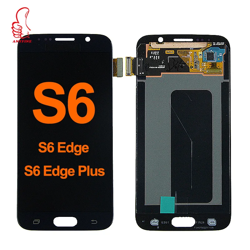 s6 edge plus lcd screen For samsung s6 edge display For samsung s6 display
