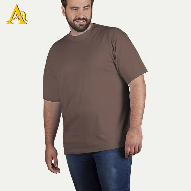 
Plus Size T-Shirts Wholesale Blank Mens 100% Cotton Oversized Tshirt 