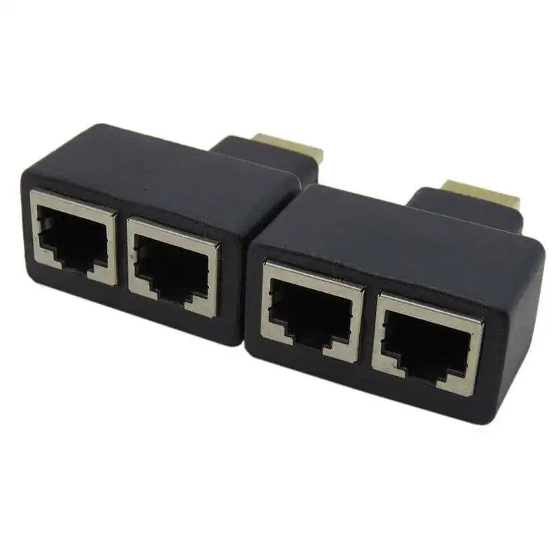HDMI dual network cable dual RJ45 ethernet extender network extender HDMI HD extension conversion