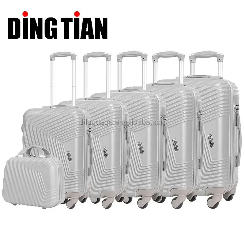 ABS Travel Suitcase Sets Hard Shell Luggage Bags 12 16 18 20 24 28 Inch sets 360 degree trolley suitcase