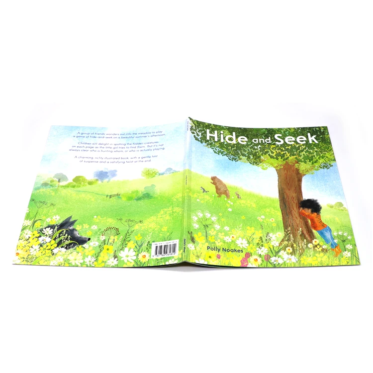 High-end Full Color Softcover Books For Children English Speaking Book Kids