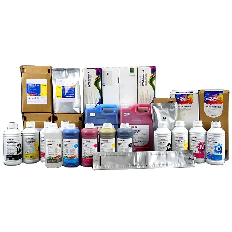 Stable quality eco solvent ink i3200 print head tinta eco solvente ecosolvent ink