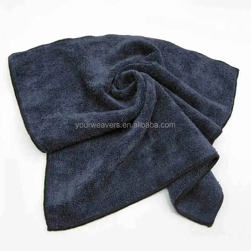 All Purpose household Cleaning 450 GSM 16x16 Auto Detailing Buffing Polishing Car Wash Towel Gray Microfiber Cleaning Cloth