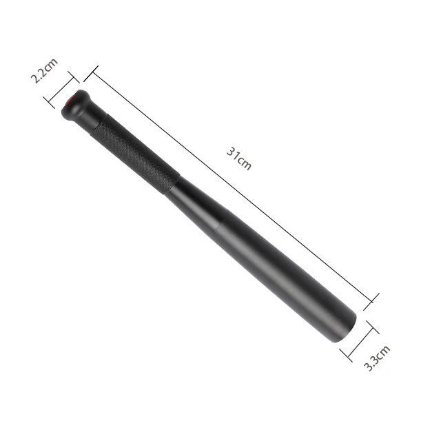 Cross-border Aluminium Long Range Baton Military-grade Weapons Baseball Flashlight For Patrol