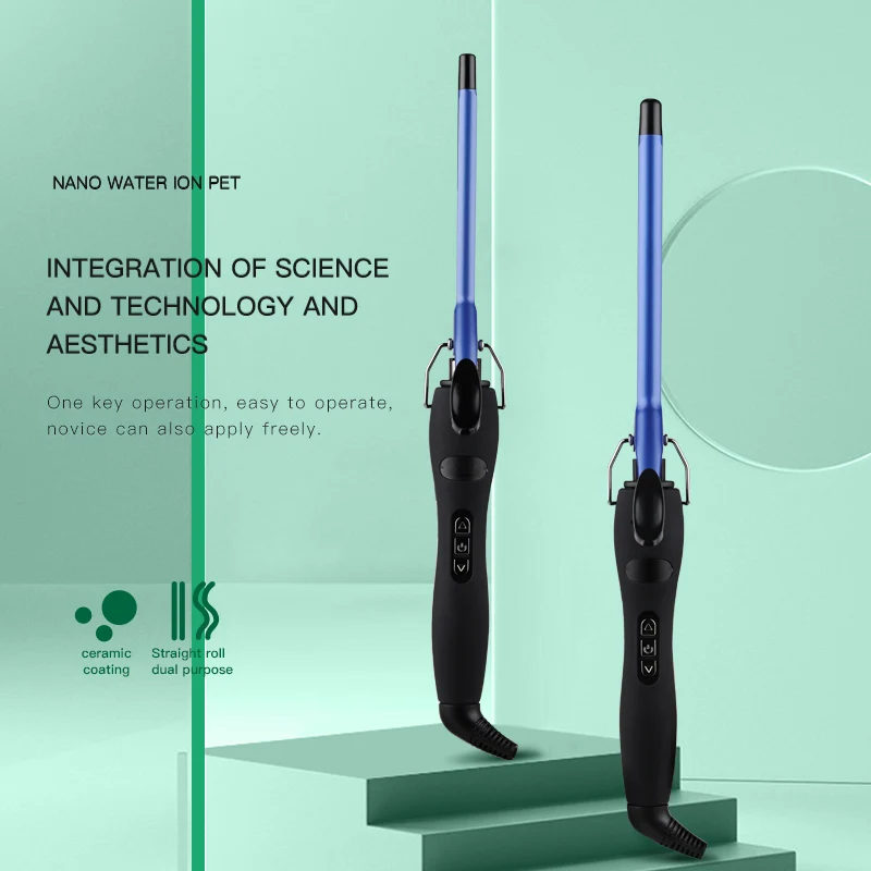 Professional Portable Curl Ceramic Curling Iron Hair Curler Waver Maker Curling Wand    Create different shapes