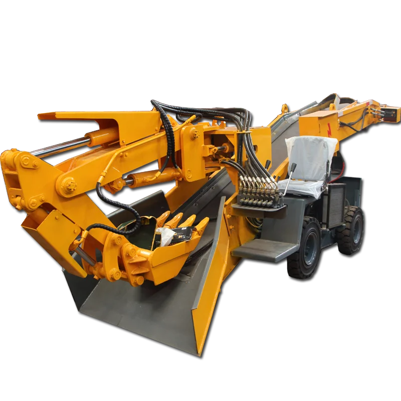 Crawler mucking loader in mining, mucking loader in mining for Small Tunnel