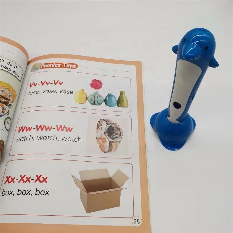 Good price educational talking pens with smart english story touch reading audio code book dictionary for kids children Adults